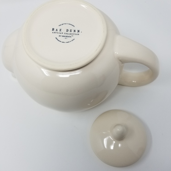 Rae Dunn STEEP Teapot - Picture 4 of 5